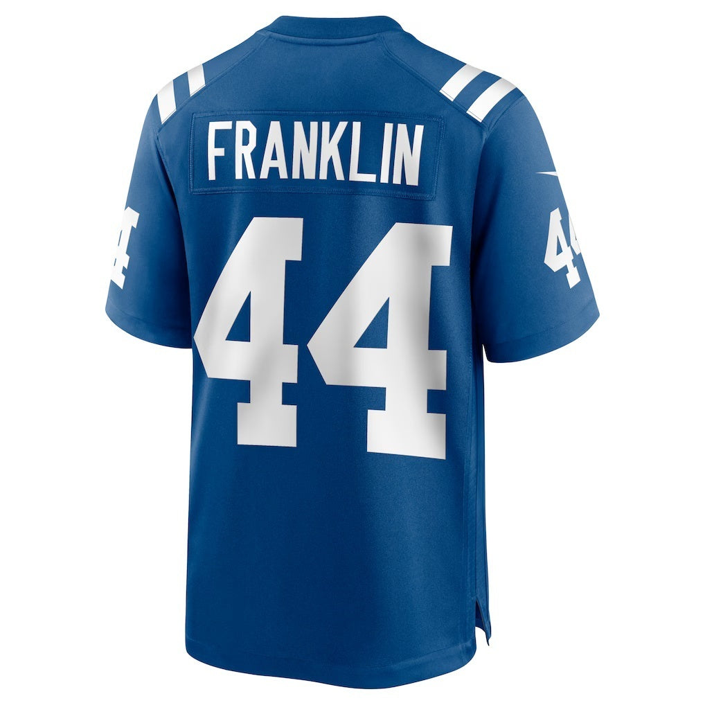 IN.Colts #44 Zaire Franklin Royal Game Football Stitched Jersey
