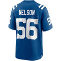 IN.Colts #56 Quenton Nelson Royal Game Player Football Stitched Jersey