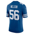 IN.Colts #56 Quenton Nelson Royal Alternate Vapor Limited Football Stitched Jersey