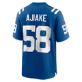 IN.Colts #58 Austin Ajiake Royal Game Football Stitched Jersey