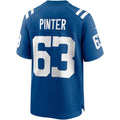 IN.Colts #63 Danny Pinter Royal Game Football Stitched Jersey