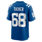 IN.Colts #68 Dalton Tucker Royal Team Game Football Stitched Jersey