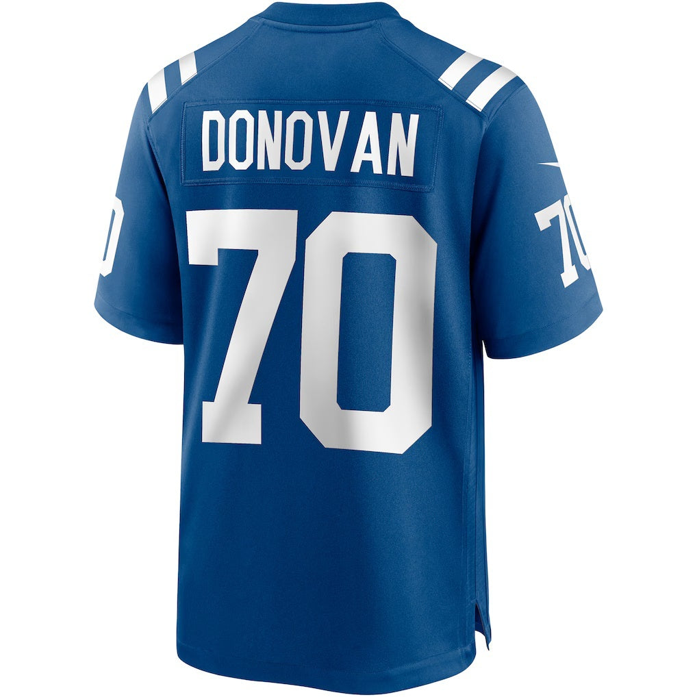 IN.Colts #70 Art Donovan Royal Game Retired Player Football Stitched Jersey