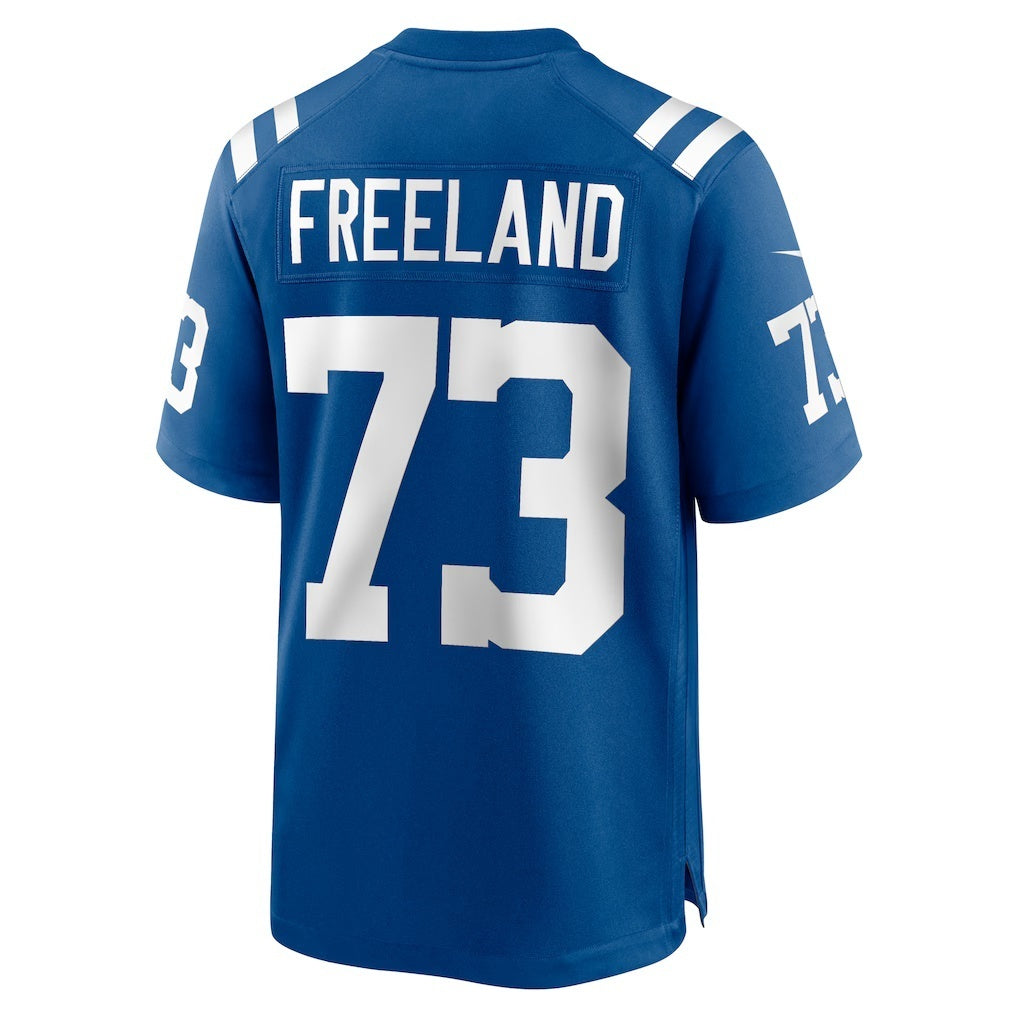 IN.Colts #73 Blake Freeland Royal Team Game Football Stitched Jersey
