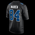 IN.Colts #84 Tyler Warren Carbon Black Fashion Game Football Stitched Jersey