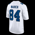 IN.Colts #84 Tyler Warren Tundra White Fashion Game Football Stitched Jersey