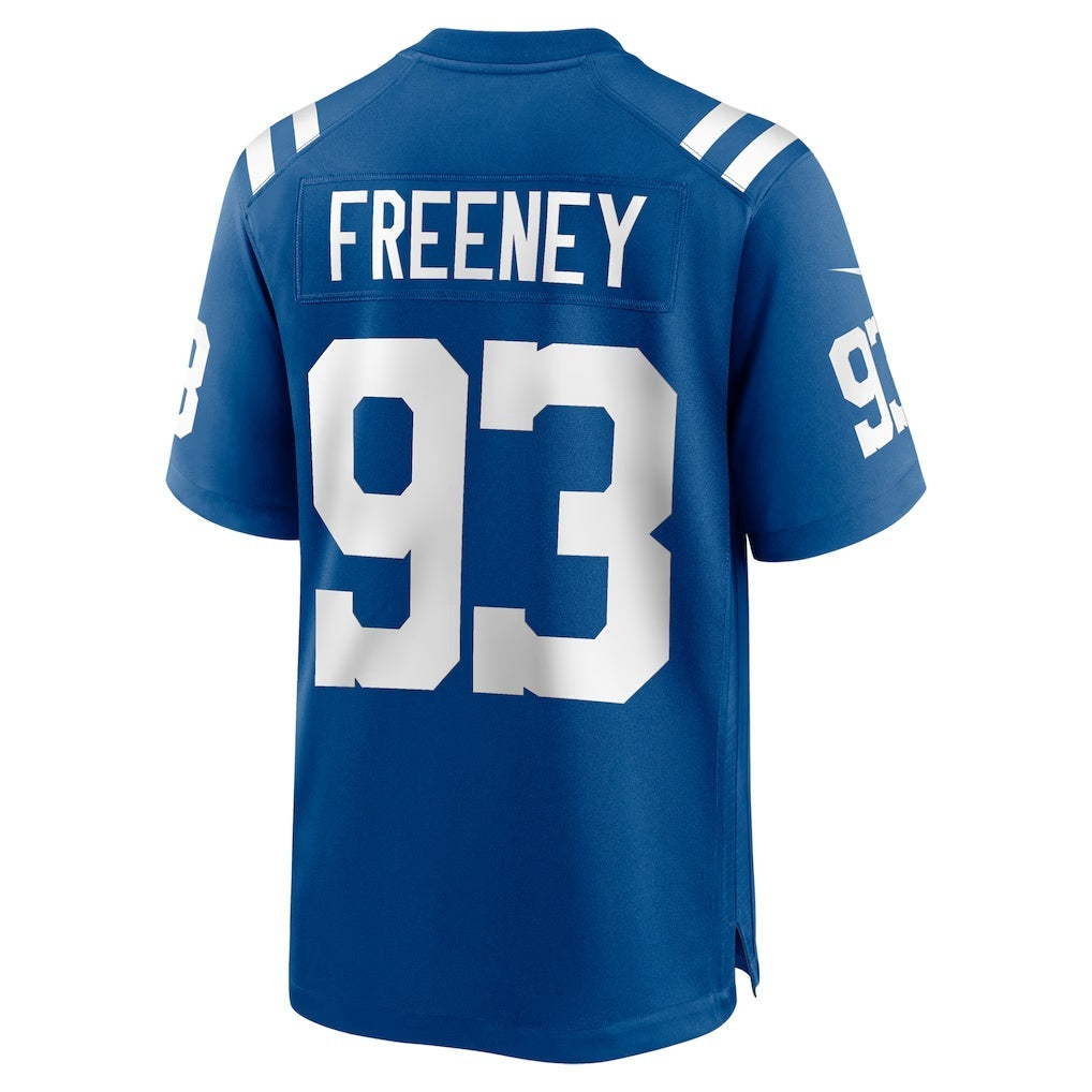 IN.Colts #93 Dwight Freeney Royal Team Retired Player Game Football Stitched Jersey