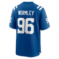 IN.Colts #96 Chris Wormley Royal Team Game Football Stitched Jersey