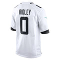 J.Jaguars #0 Calvin Ridley White Game Jersey