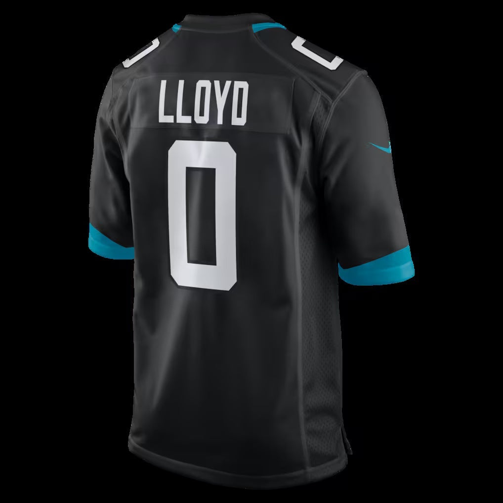 J.Jaguars #0 Devin Lloyd Black Alternate Game Jersey