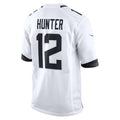 J.Jaguars #12 Travis Hunter White Game Road Jersey