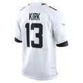J.Jaguars #13 Christian Kirk White Game Jersey