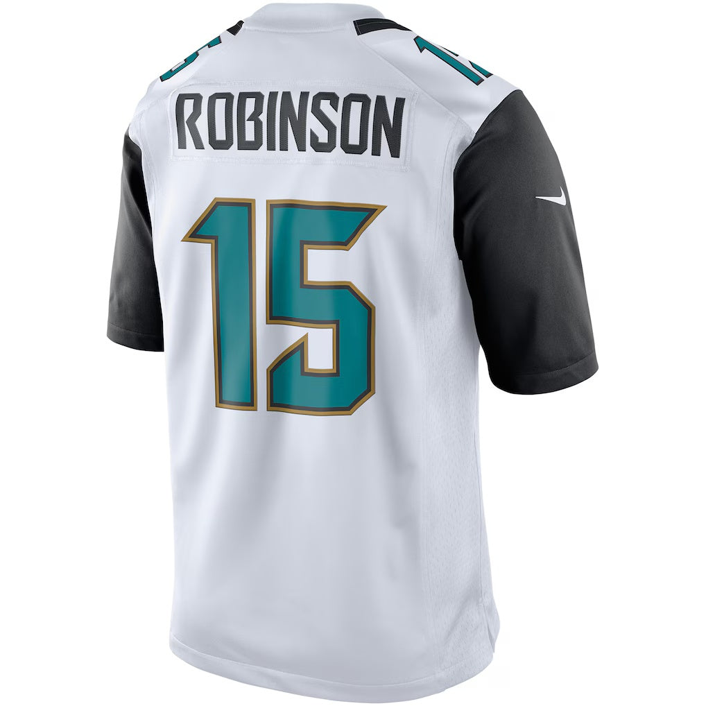 J.Jaguars #15 Allen Robinson White Limited Jersey
