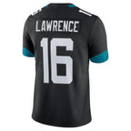 J.Jaguars #16 Trevor Lawrence Black Alternate Vapor Limited Jersey