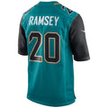 J.Jaguars #20 Jalen Ramsey Teal Game Jersey