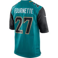 J.Jaguars #27 Leonard Fournette Teal Game Jersey