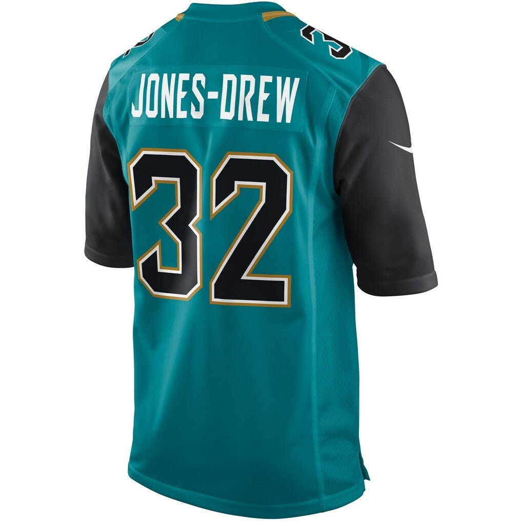 J.Jaguars #32 Maurice Jones-Drew Alternate Game Jersey - Teal