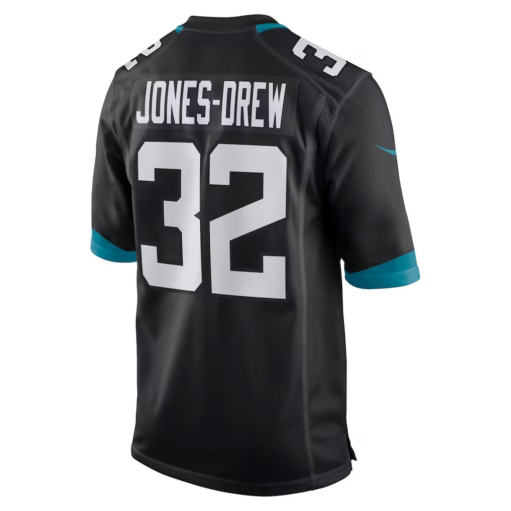 J.Jaguars #32 Maurice Jones-Drew Black Retired Player Alternate Game Jersey