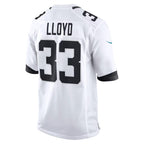 J.Jaguars #33 Devin Lloyd White Away Game Player Jersey