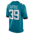 J.Jaguars #39 Cam Little Teal Team Game Jersey
