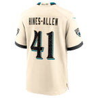 J.Jaguars #41 Josh Hines-Allen Natural 2026 Rivalries Collection Game Football Stitched Jersey