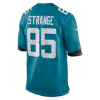 J.Jaguars #85 Brenton Strange Teal Team Game Jersey