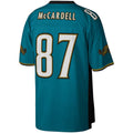 J.Jaguars #87 Keenan McCardell Mitchell & Ness Teal Legacy Replica Jersey