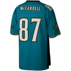 J.Jaguars #87 Keenan McCardell Mitchell & Ness Teal Legacy Replica Jersey