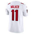 Jalon Walker Atlanta Falcons #7 White Vapor F.U.S.E. Sewn Down Limited Stitched Football Jersey
