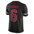 James Conner Cardinals #6 Black F.U.S.E. Vapor Limited Stitched Football Jersey