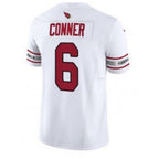 James Conner Cardinals #6 White F.U.S.E. Vapor Limited Stitched Football Jersey
