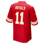 KC.Chiefs #11 Jalen Royals Red Team Game Football Jersey MAROU