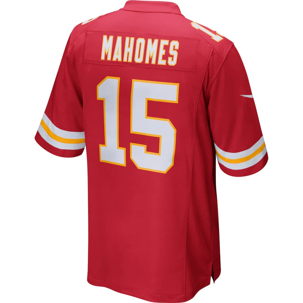 KC.Chiefs #15 Patrick Mahomes Red Game Football Stitched Jersey