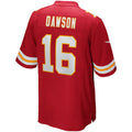 KC.Chiefs #16 Len Dawson Red Game Retired Player Football Jersey MAROU