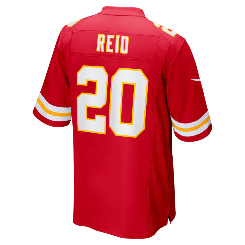 KC.Chiefs #20 Justin Reid Red Game Football Jersey MAROU