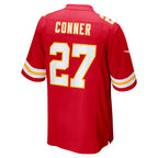 KC.Chiefs #27 Chamarri Conner Red Game Football Jersey MAROU