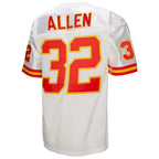 KC.Chiefs #32 Marcus Allen Mitchell & Ness White Authentic Throwback Retired Player Football Stitched Jersey