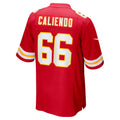 KC.Chiefs #66 Mike Caliendo Red Game Player Football Jersey MAROU