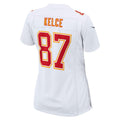 KC.Chiefs #87 Travis Kelce Fashion Game Football Stitched Jersey - Tundra White
