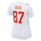 KC.Chiefs #87 Travis Kelce Fashion Game Football Stitched Jersey - Tundra White