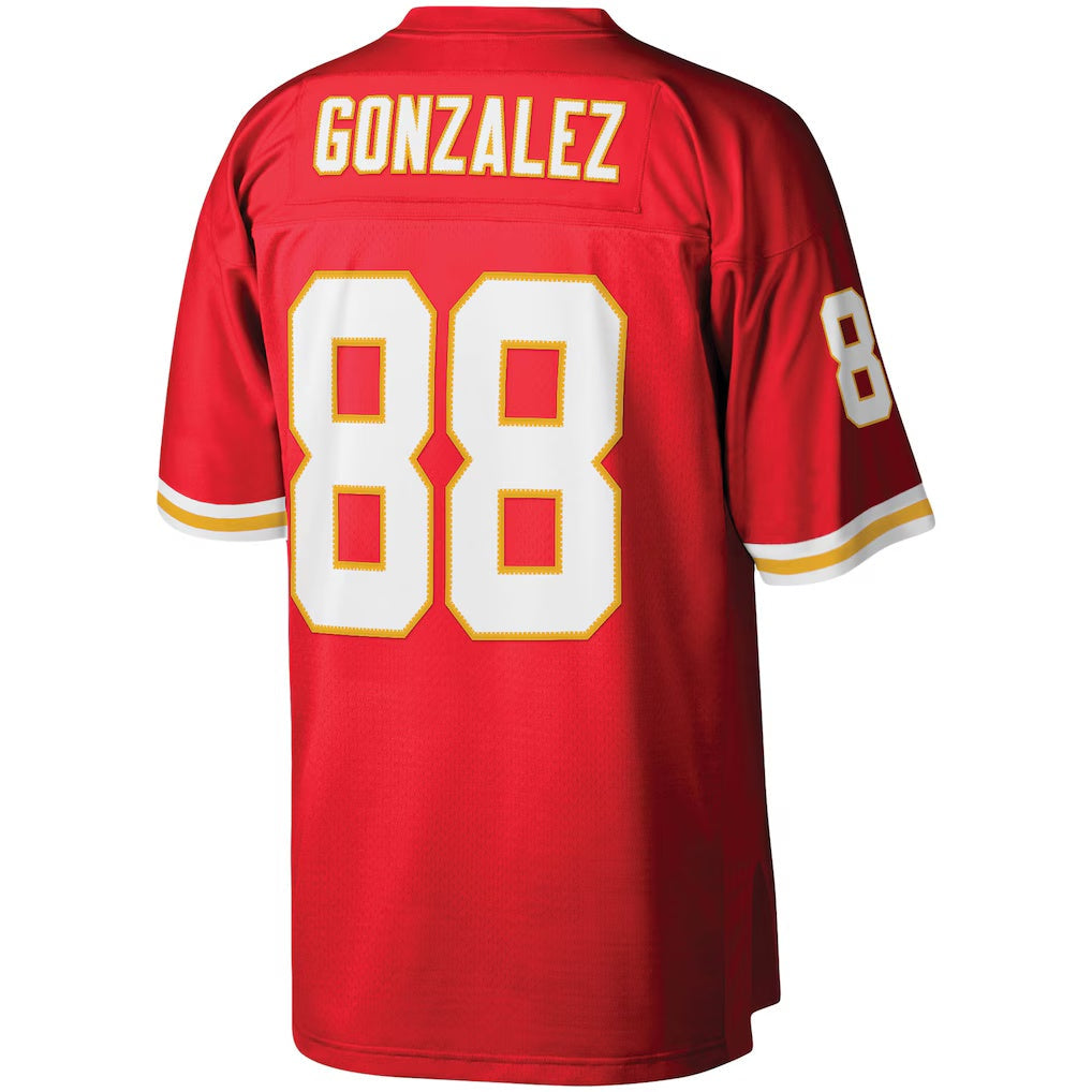 KC.Chiefs #88 Tony Gonzalez Mitchell & Ness Red Legacy Replica Football Jersey MAROU