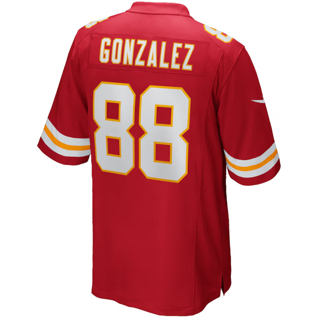 KC.Chiefs #88 Tony Gonzalez Red Game Retired Player Football Jersey MAROU
