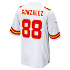 KC.Chiefs #88 Tony Gonzalez White Retired Player Game Football Jersey MAROU