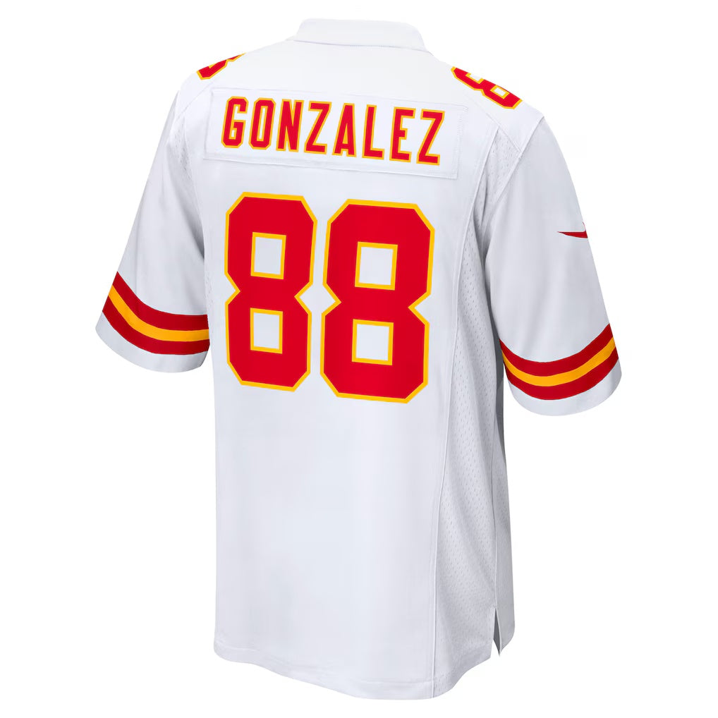 KC.Chiefs #88 Tony Gonzalez White Retired Player Game Football Jersey MAROU