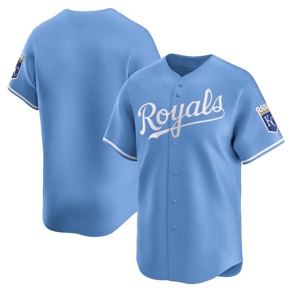 Kansas City Royals Light Blue Alternate Limited Baseball Jersey