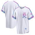 Kansas City Royals White 2026 City Connect Stadium Baseball Jersey
