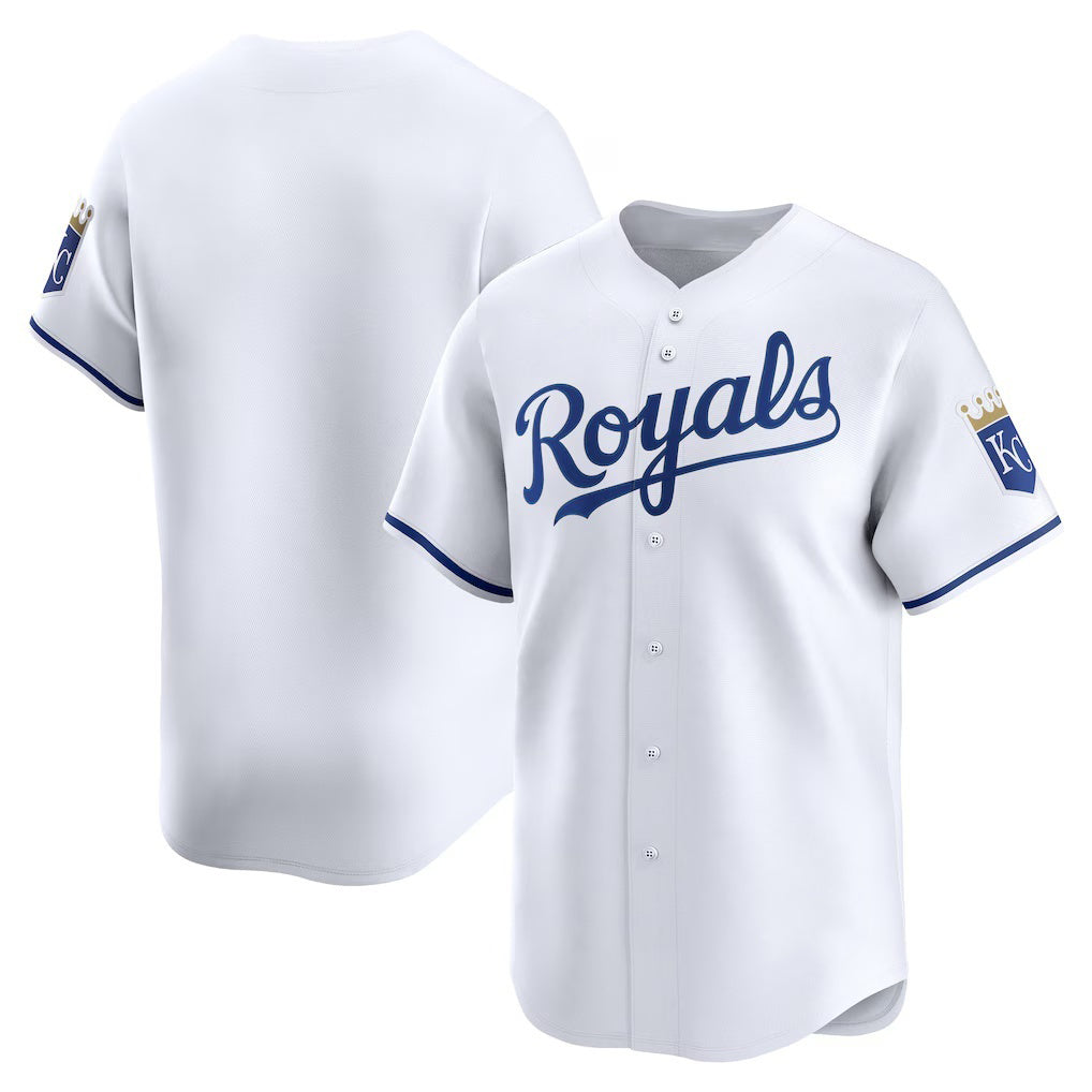 Kansas City Royals White Home Limited Baseball Jersey