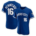 Kansas City Royals #16 Andrew Benintendi Blue Flex Base Stitched Baseball Jersey