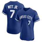 Kansas City Royals #7 Bobby Witt Jr. Royal Alternate 2 Elite Player Baseball Jersey