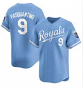 Kansas City Royals #9 Vinnie Pasquantino Light Blue Alternate Limited Stitched Baseball Jersey